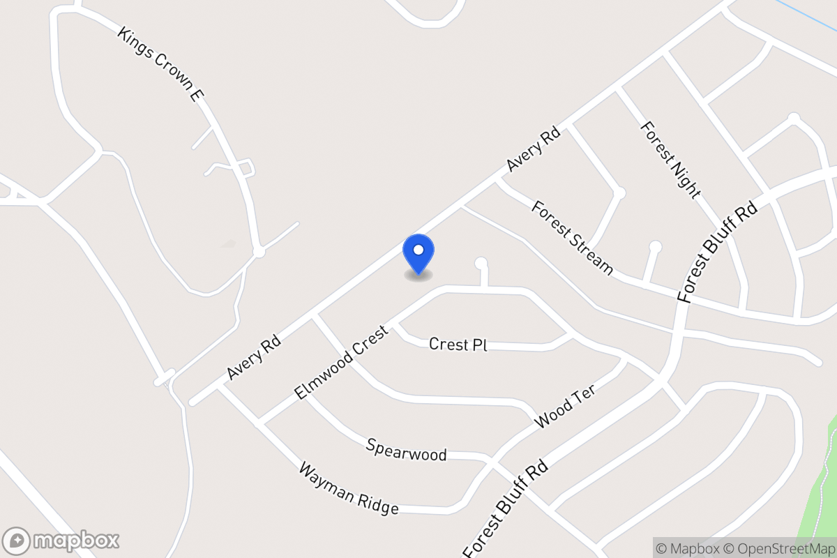 Map of 6815  Elmwood Crst
