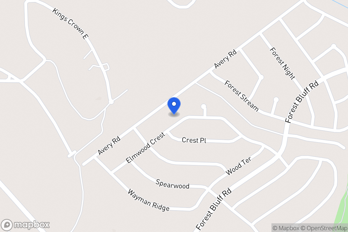 Map of 6811  Elmwood Crst