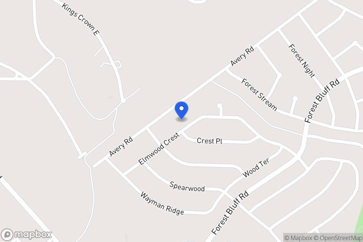 Map of 6803  Elmwood Crst