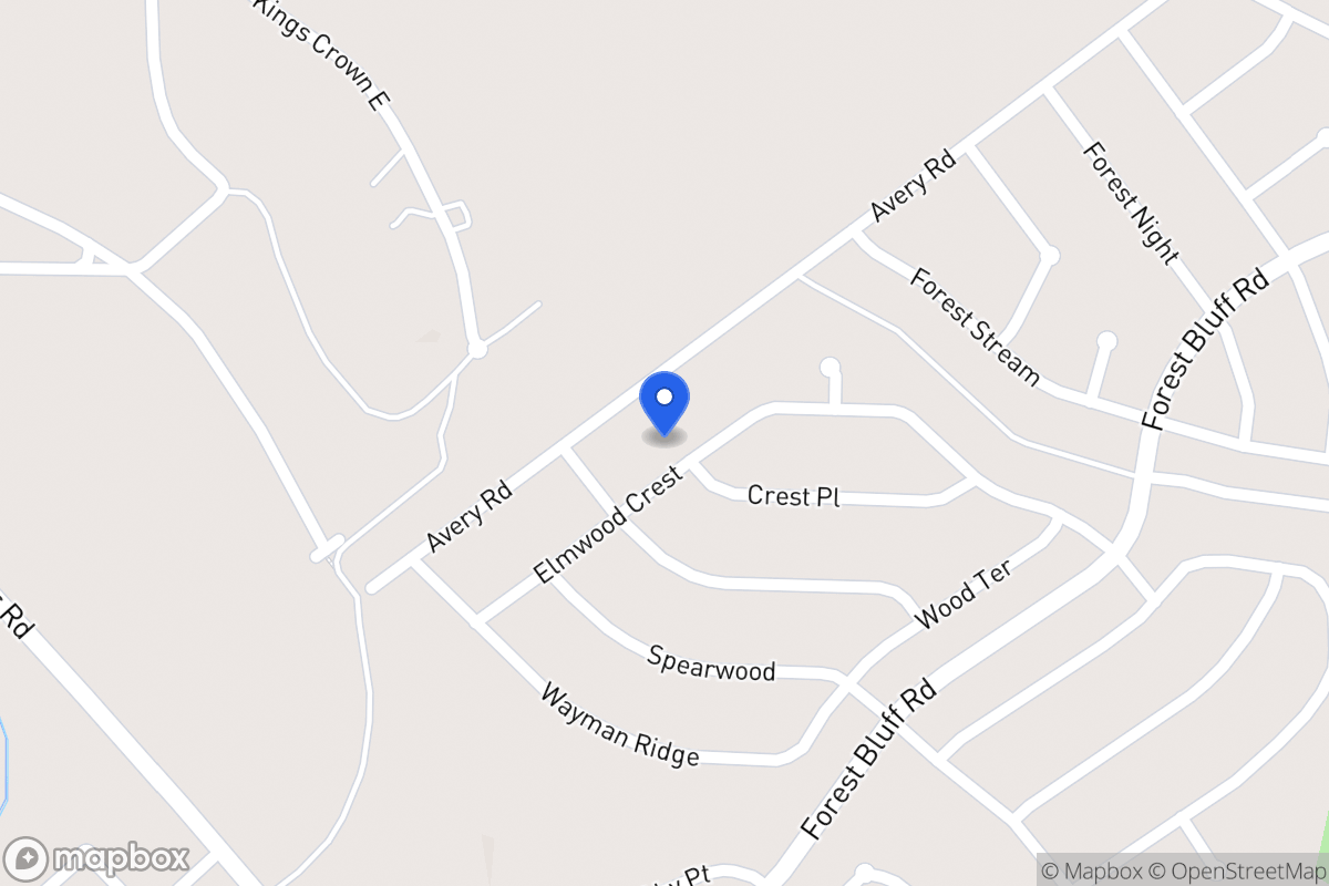 Map of 6719  Elmwood Crst