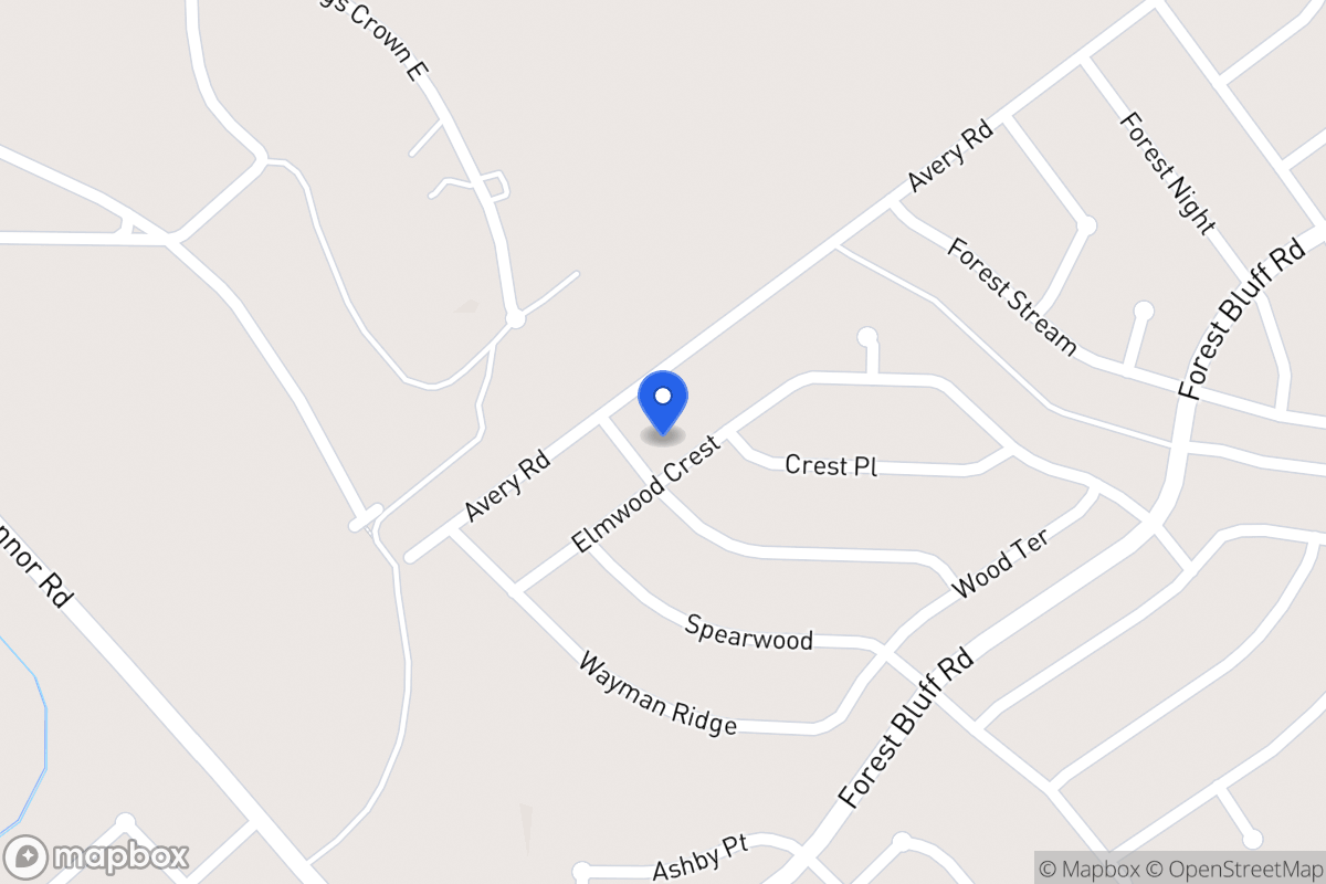 Map of 6707  Elmwood Crst