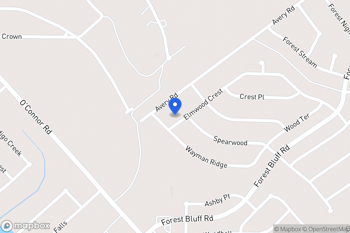 Map of 6605  Elmwood Crst