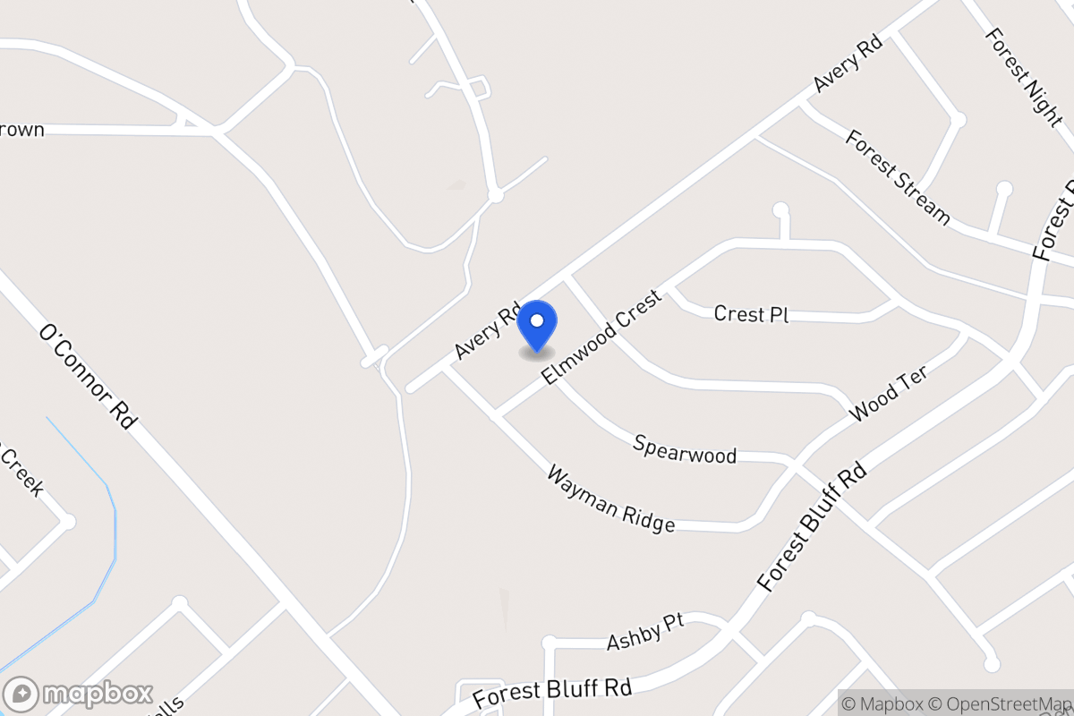 Map of 6611  Elmwood Crst