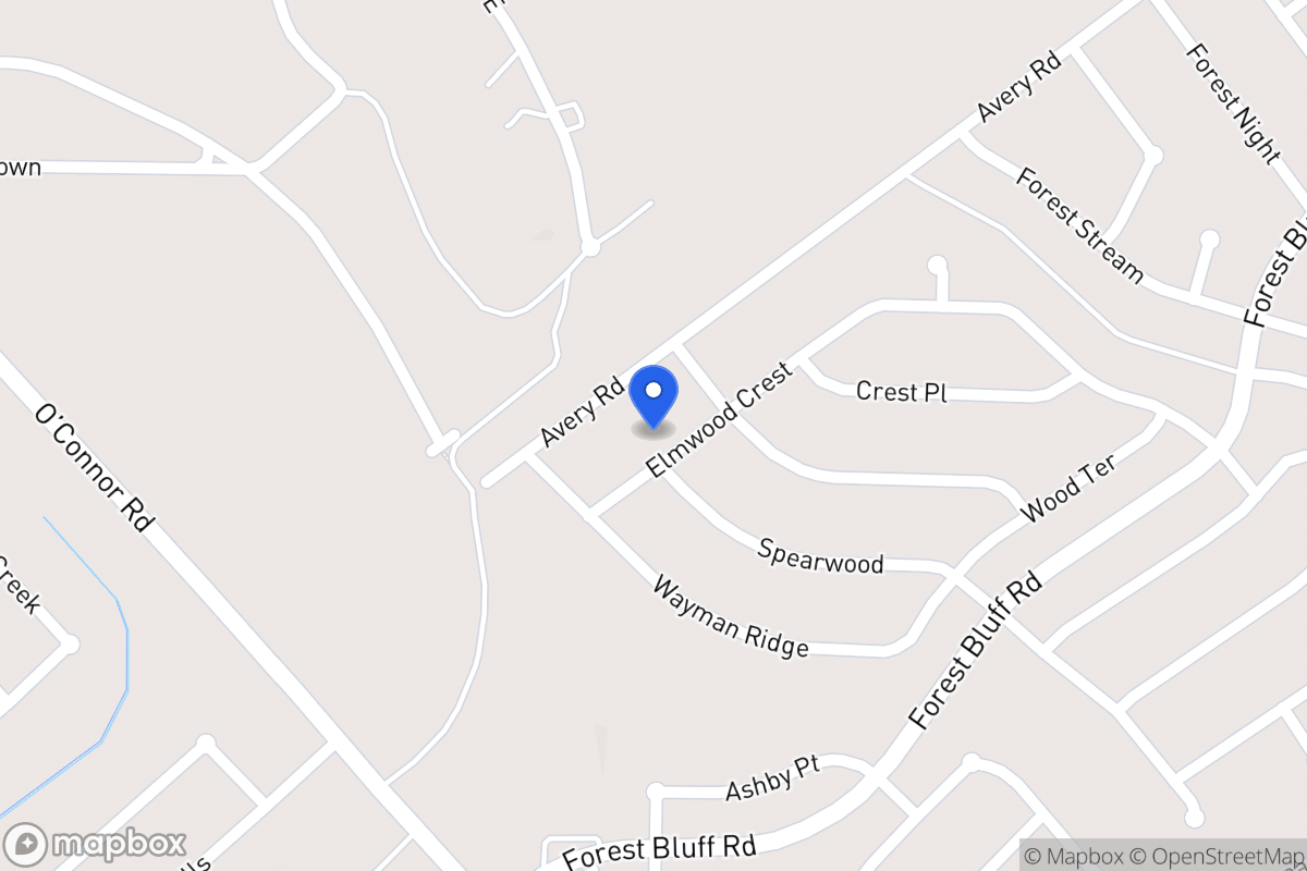 Map of 6615  Elmwood Crst
