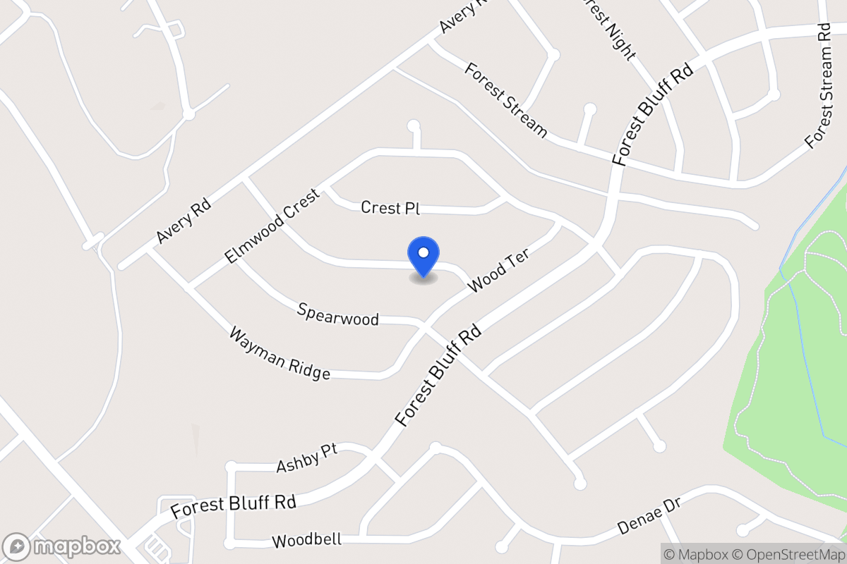 Map of 6814  Riverwood