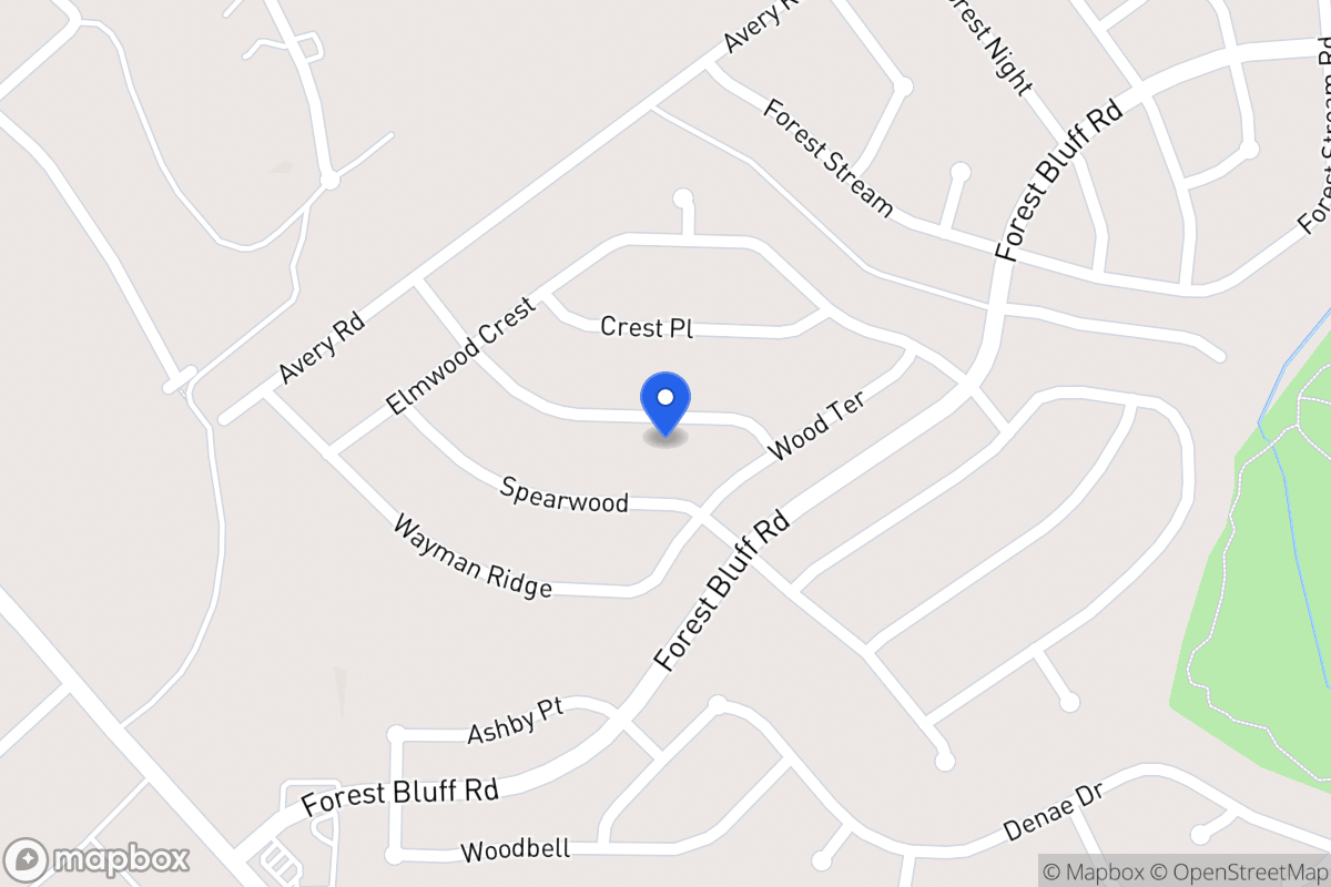Map of 6806  Riverwood