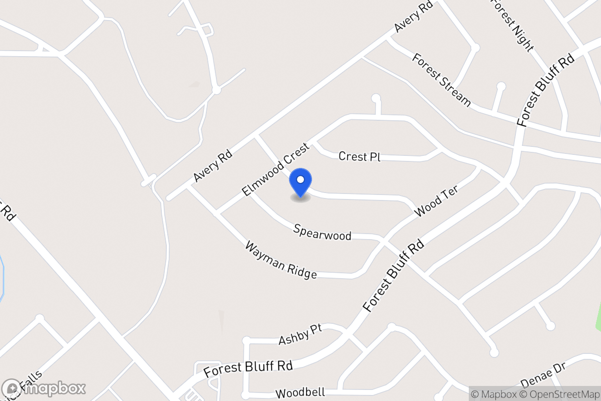 Map of 6720  Riverwood