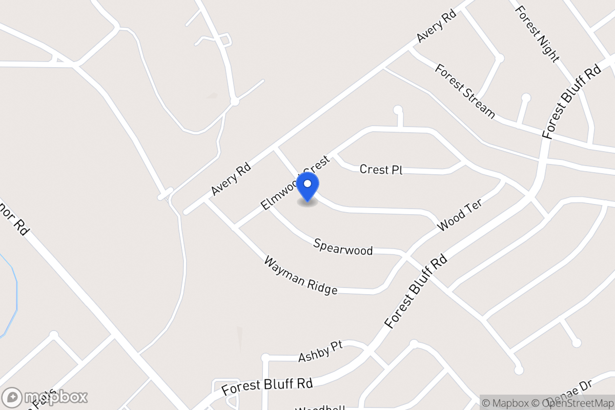 Map of 6712  Riverwood