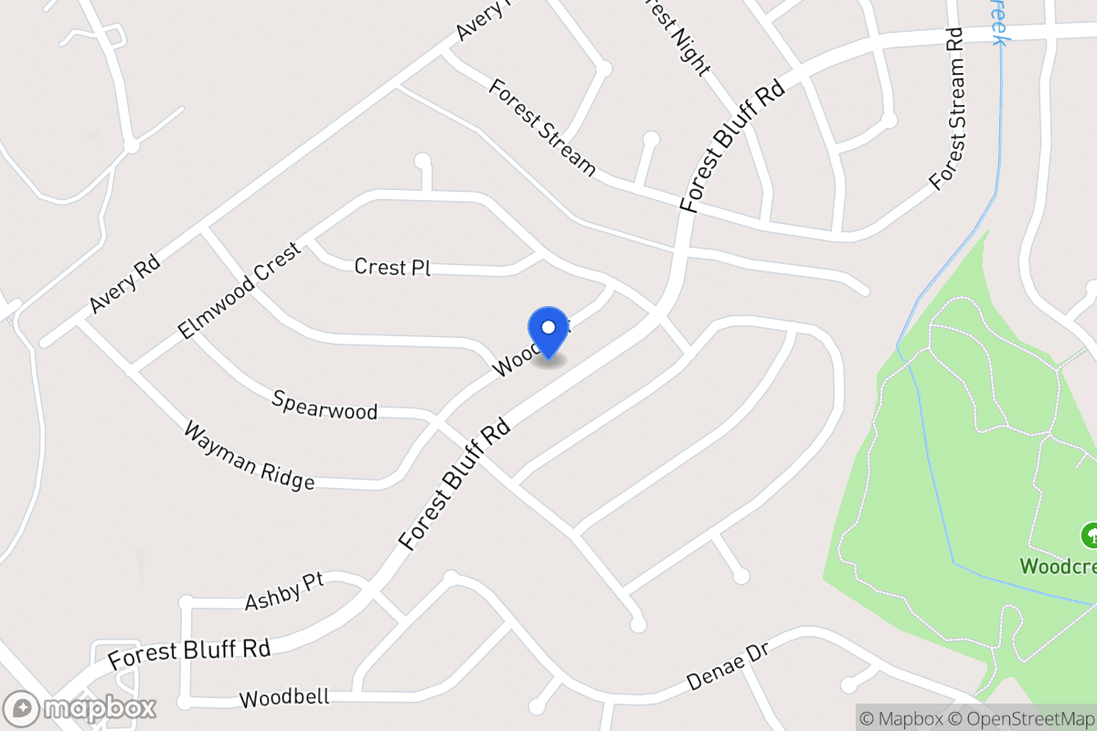 Map of 11010  Wood Ter