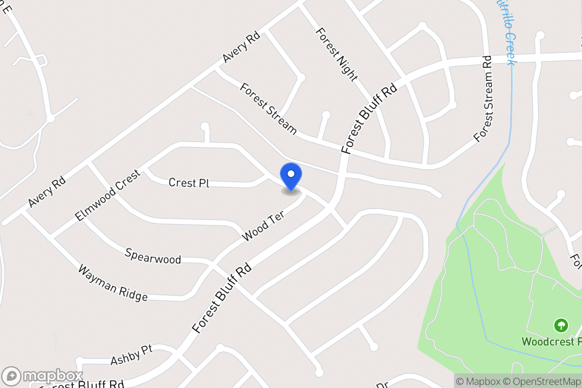 Map of 11035  Wood Ter
