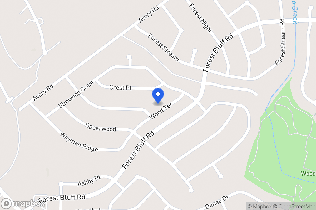 Map of 11011  Wood Ter
