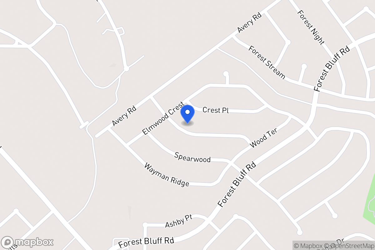 Map of 6721  Riverwood