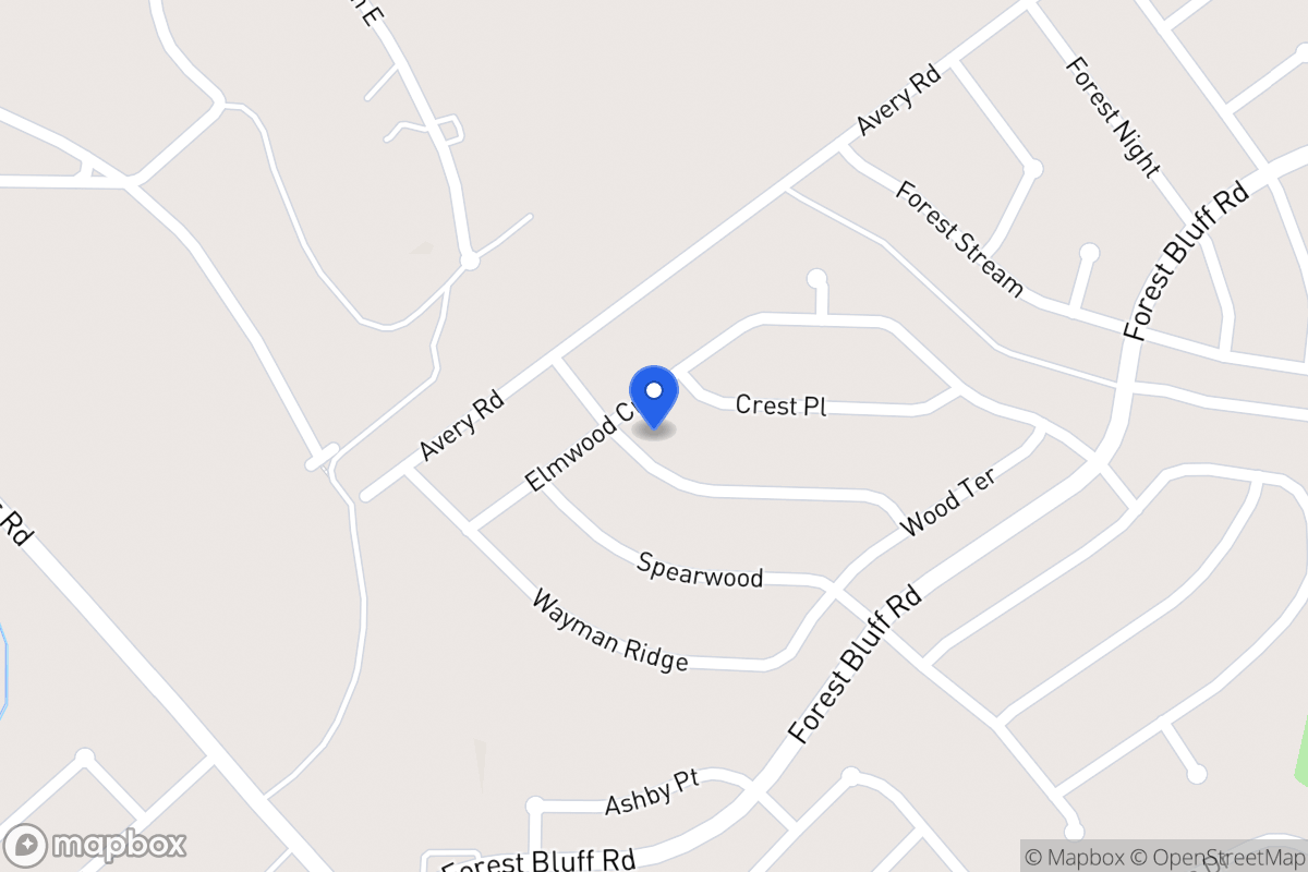 Map of 6709  Riverwood