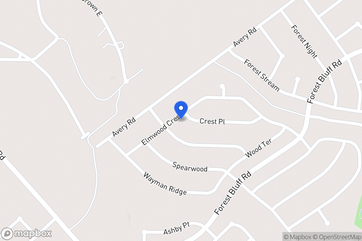 Map of 6702  Crest Pl