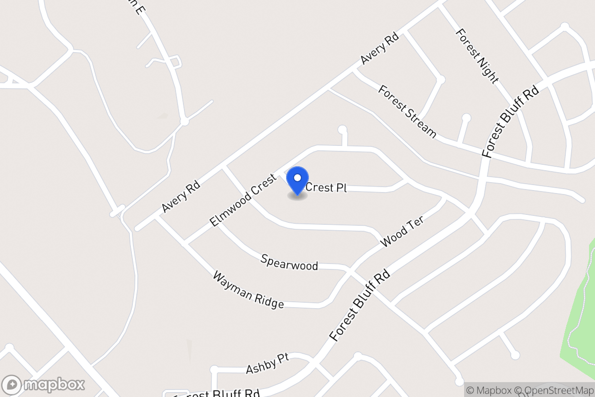 Map of 6714  Crest Pl