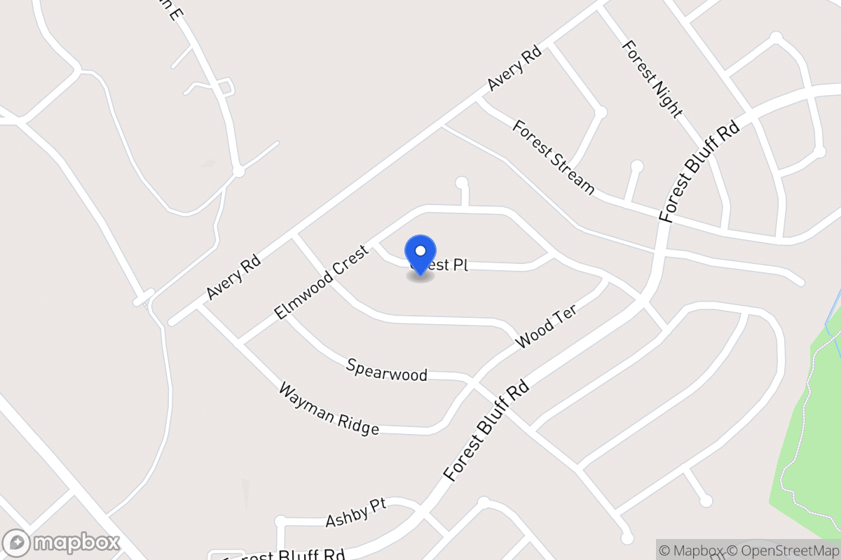 Map of 6722  Crest Pl
