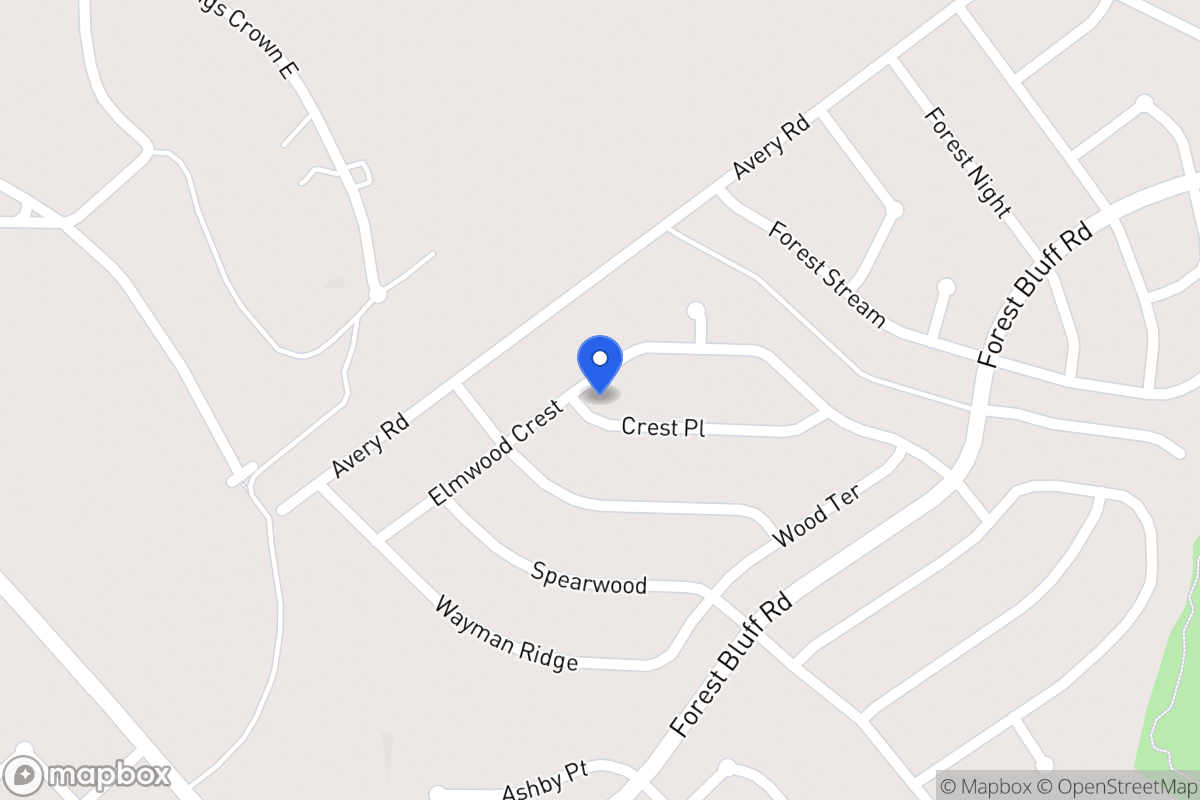 Map of 6806  Elmwood Crst