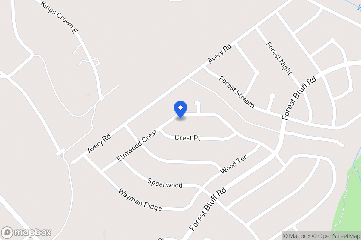 Map of 6822  Elmwood Crst