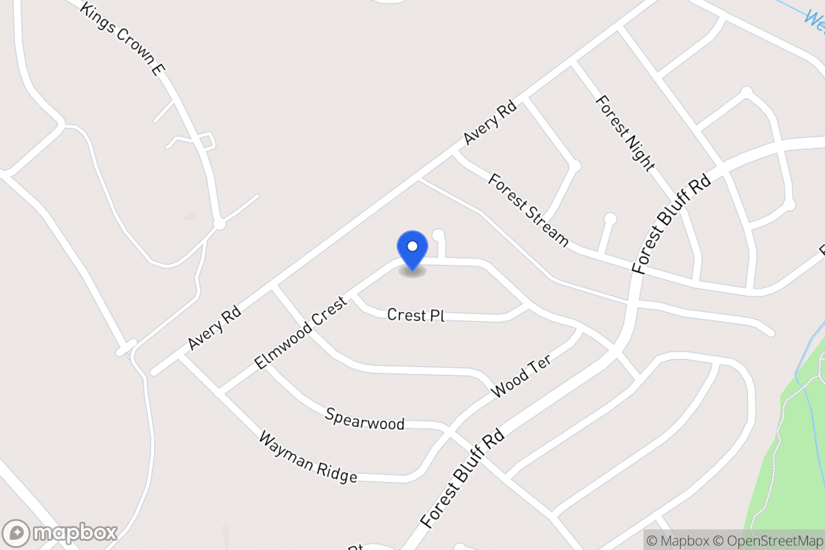 Map of 6826  Elmwood Crst