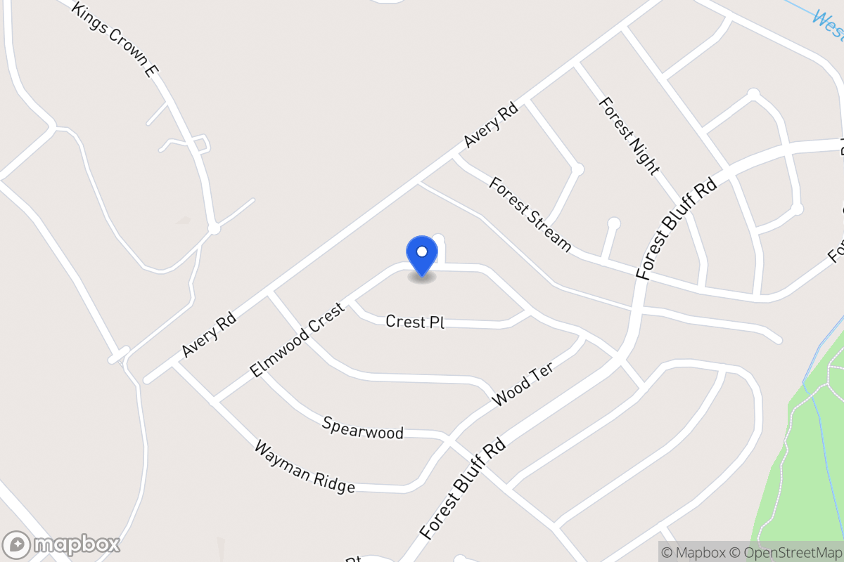 Map of 6830  Elmwood Crst