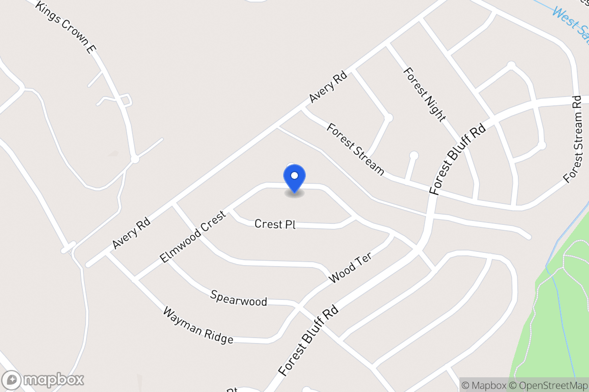 Map of 6902  Elmwood Crst