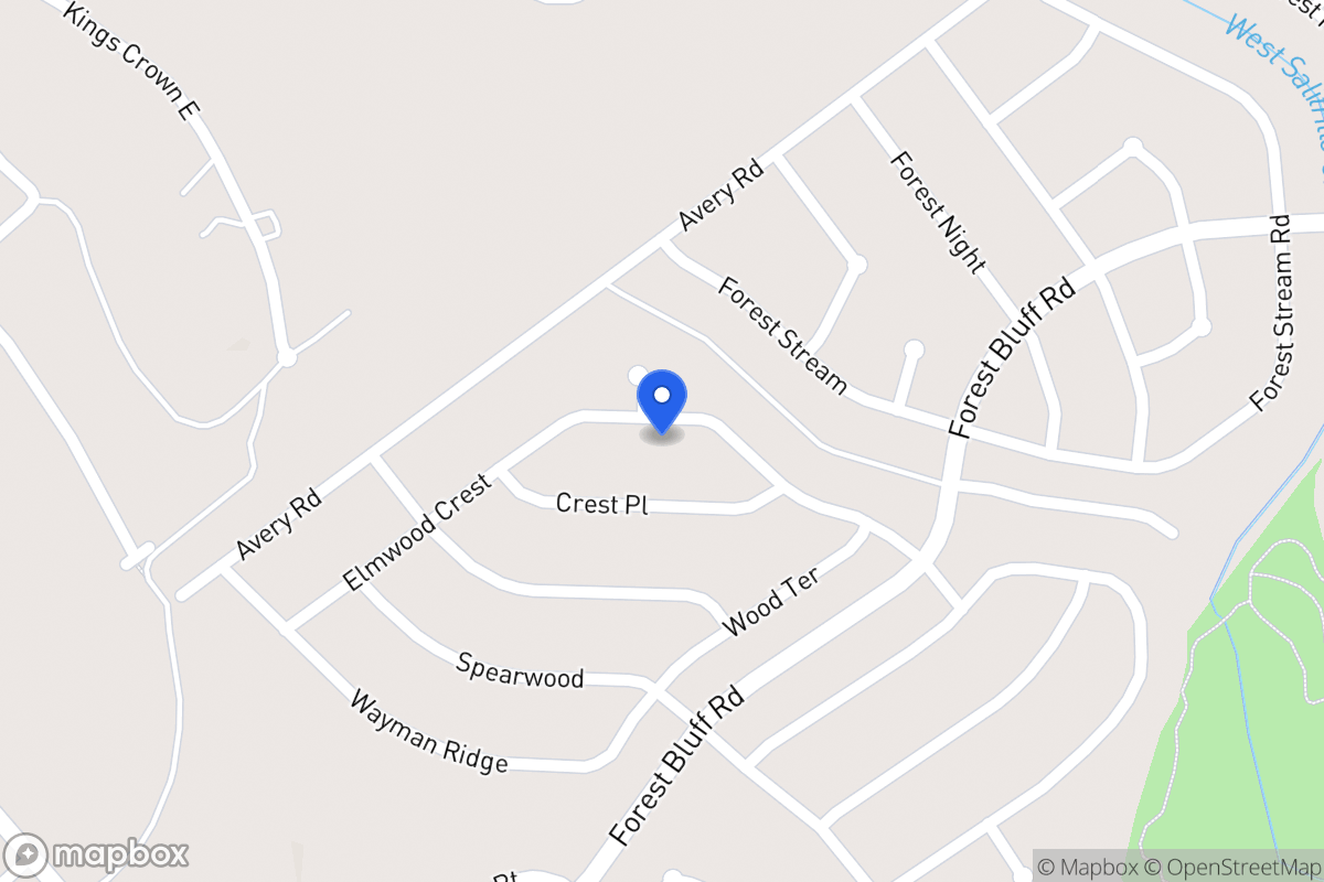Map of 6906  Elmwood Crst