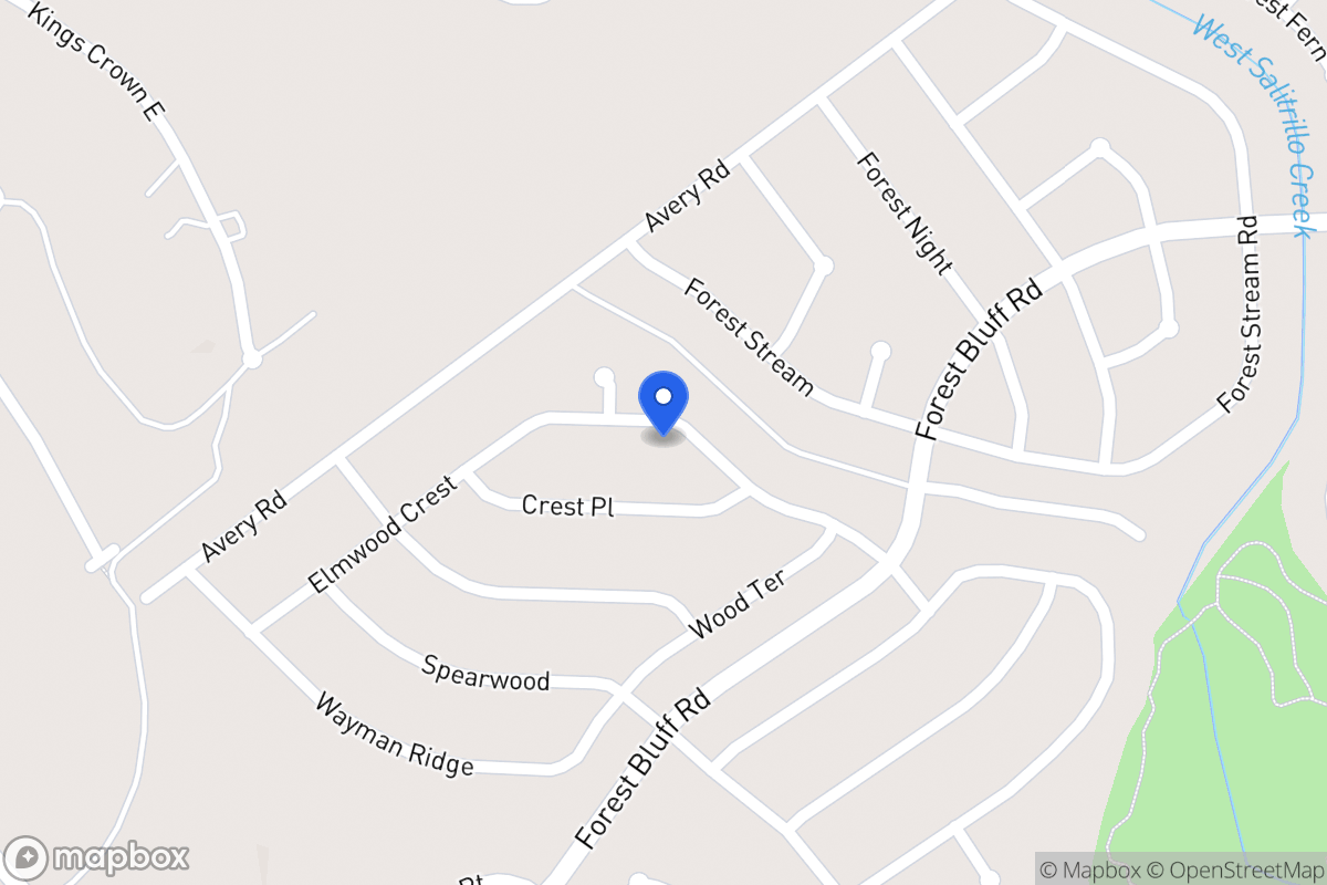 Map of 6914  Elmwood Crst