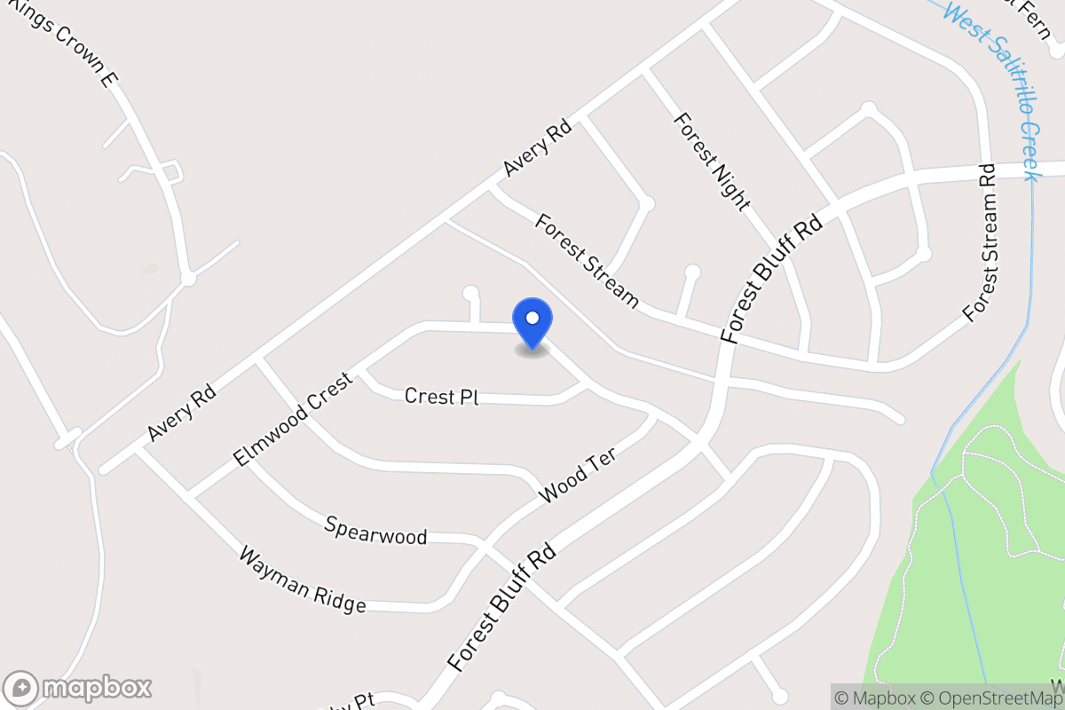 Map of 6922  Elmwood Crst