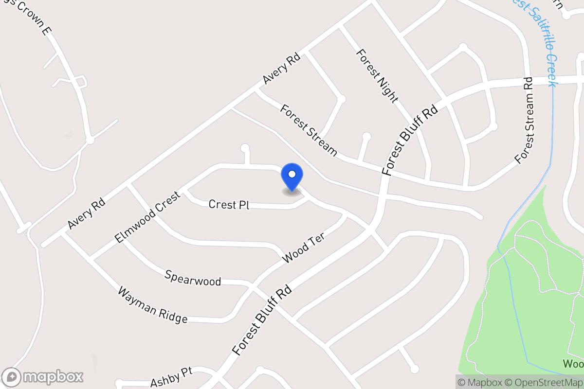 Map of 6934  Elmwood Crst