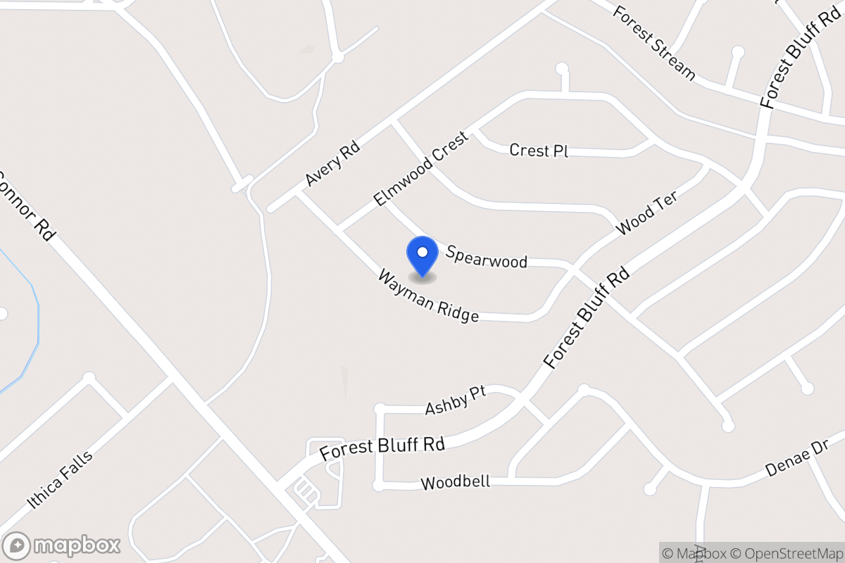Map of 6733  Wayman Rdg