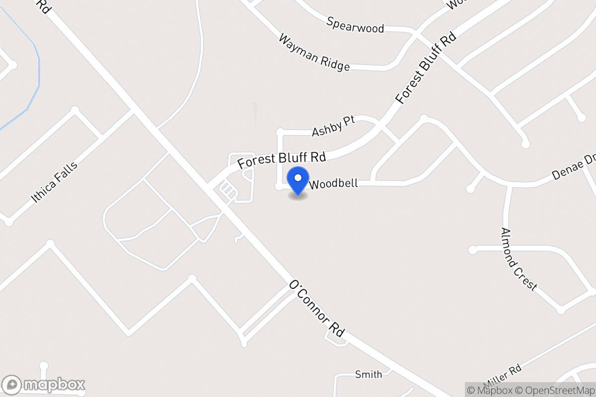 Map of 6504  Woodbell
