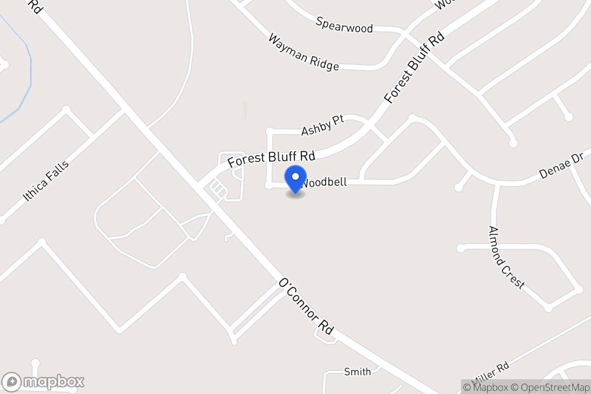 Map of 6506  Woodbell