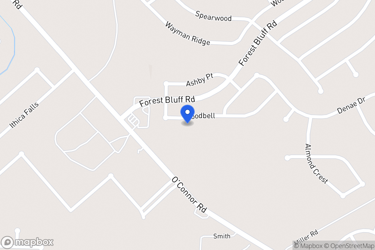 Map of 6508  Woodbell