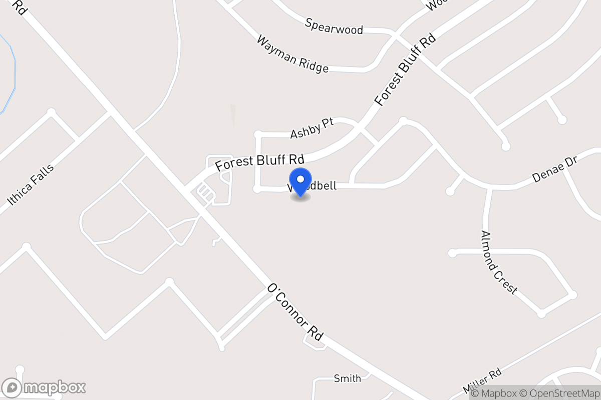 Map of 6510  Woodbell