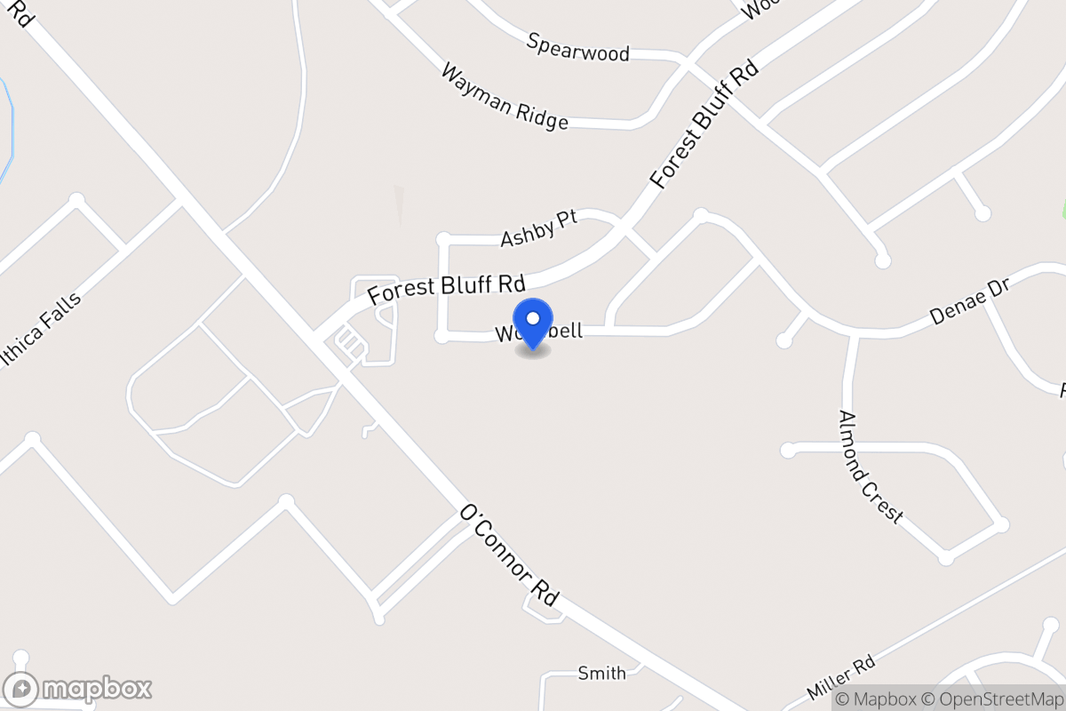 Map of 6512  Woodbell