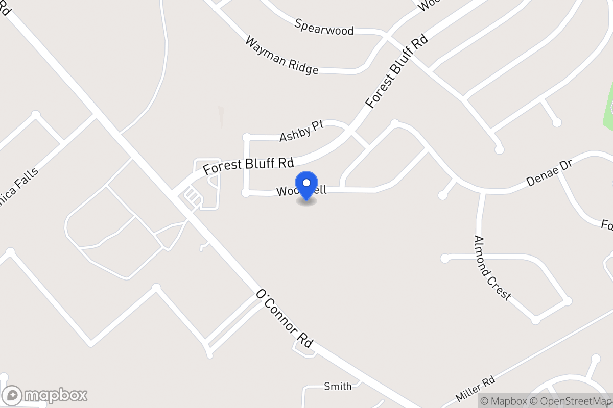 Map of 6514  Woodbell
