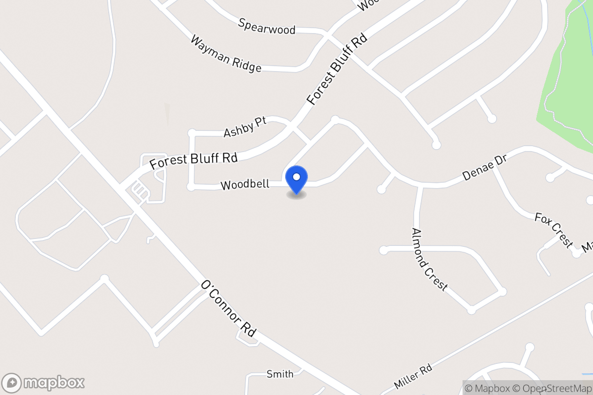 Map of 6602  Woodbell