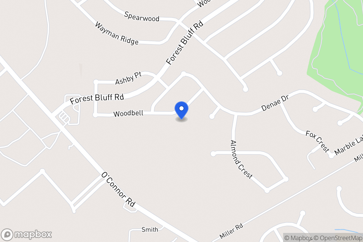 Map of 6610  Woodbell
