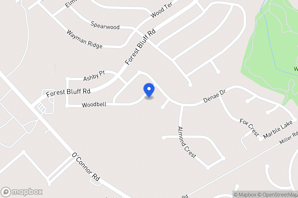 Map of 6618  Woodbell