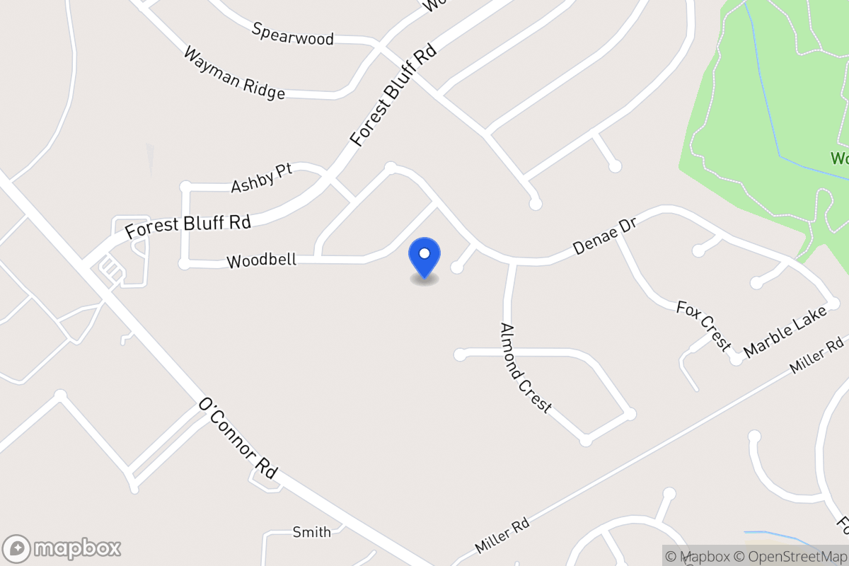 Map of 6601  Shadden Oaks