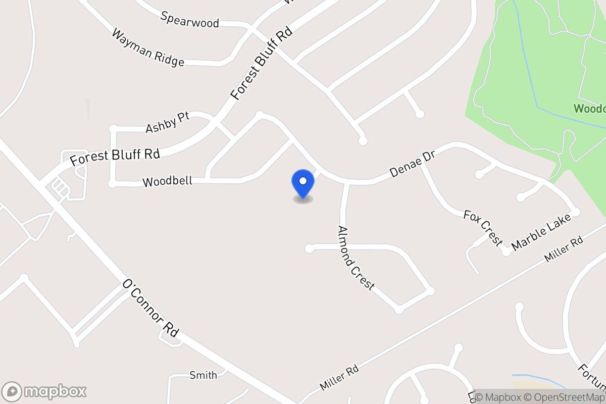 Map of 6600  Shadden Oaks