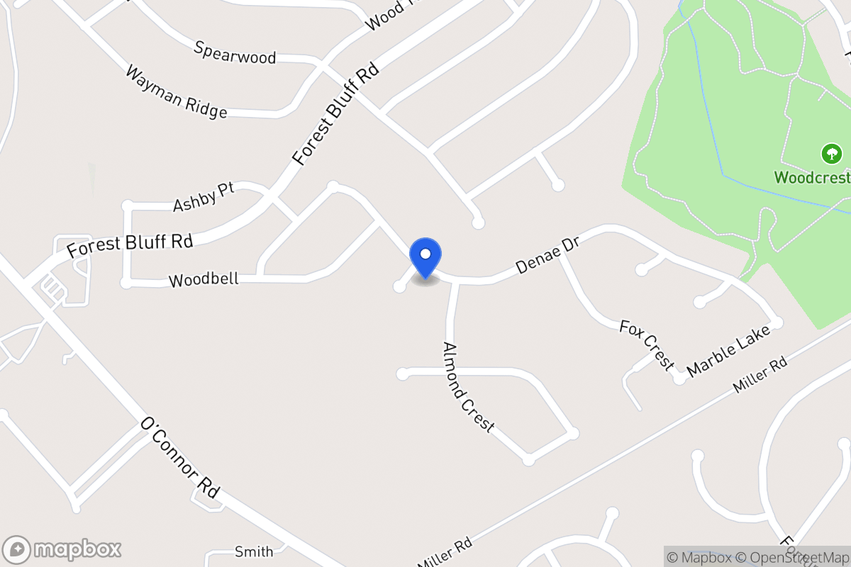 Map of 6606  Shadden Oaks
