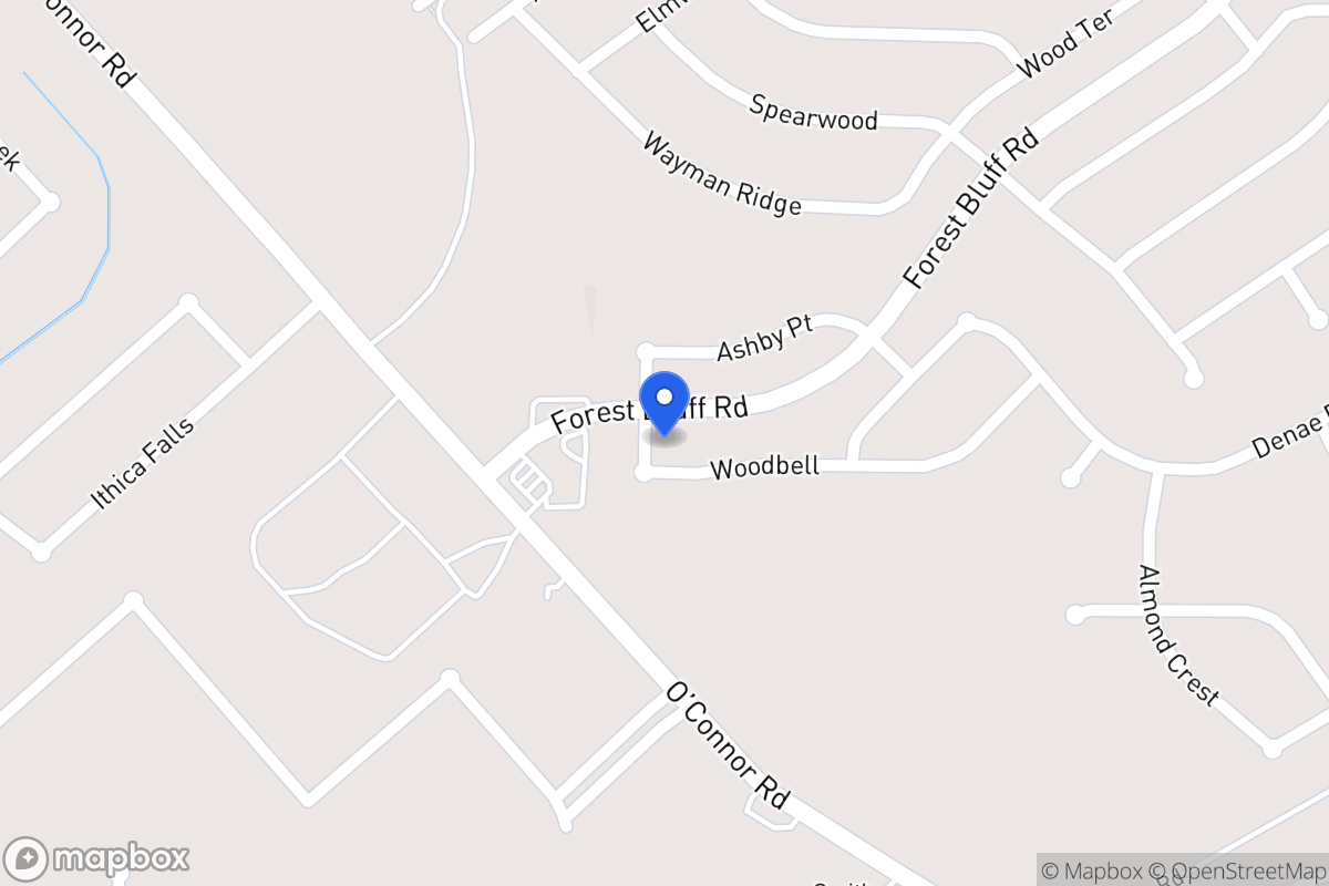 Map of 6501  Woodbell