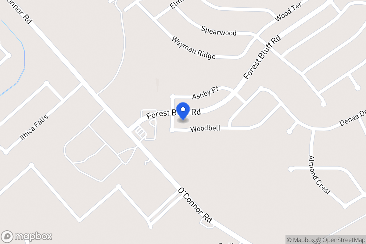 Map of 6503  Woodbell