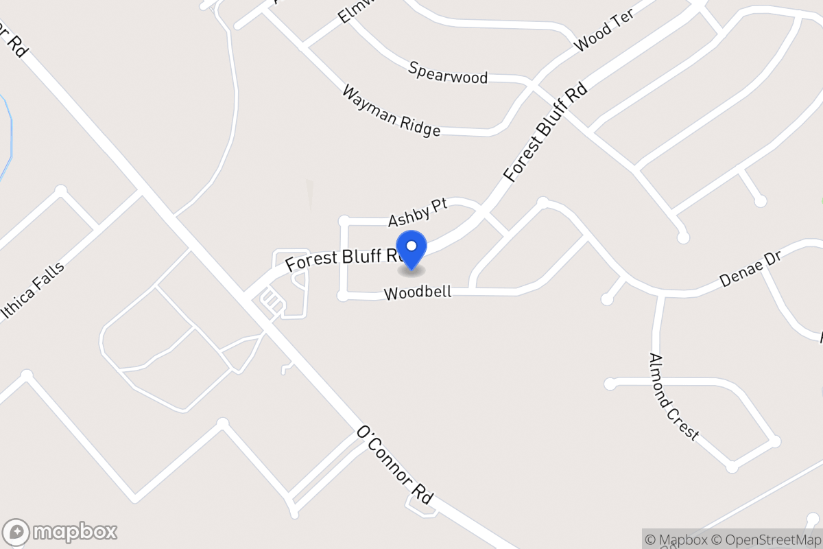 Map of 6511  Woodbell