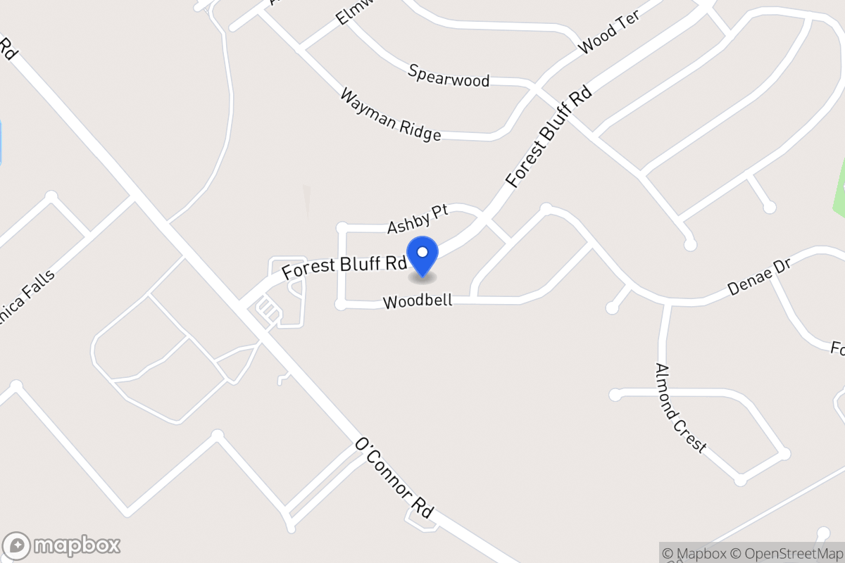 Map of 6513  Woodbell