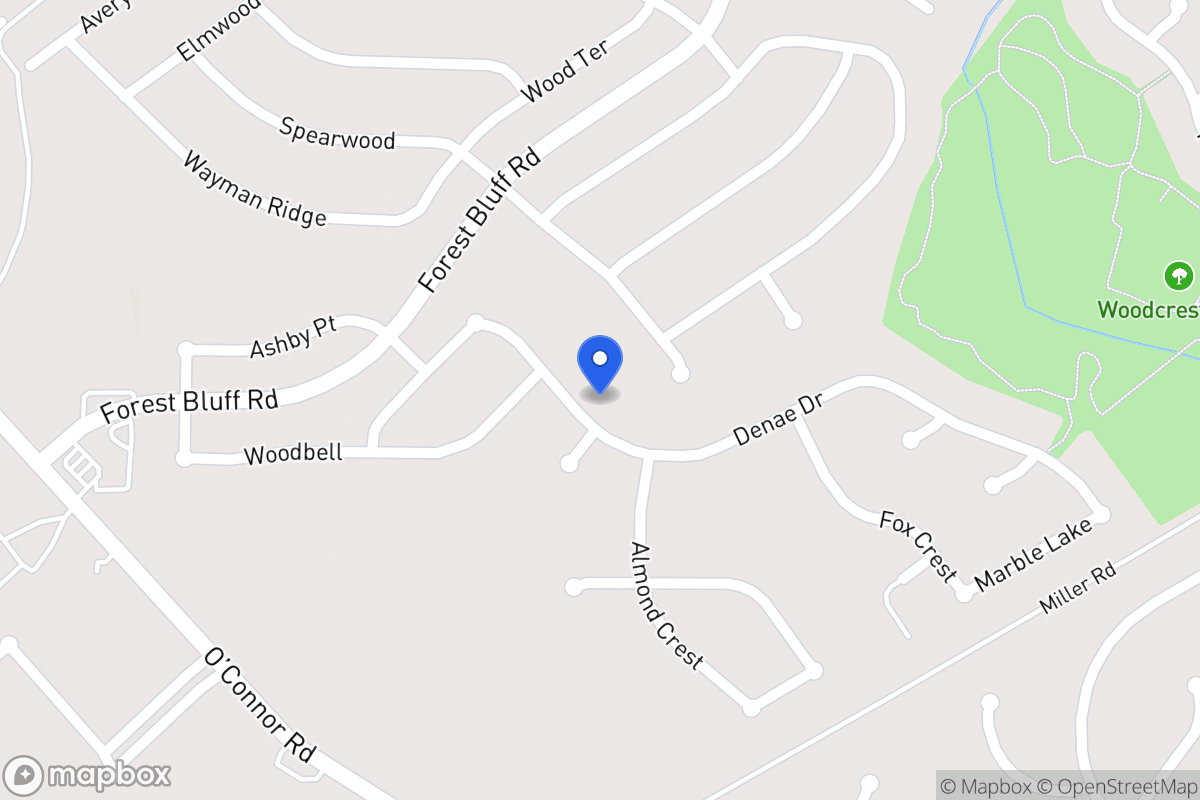 Map of 11208  Denae Dr