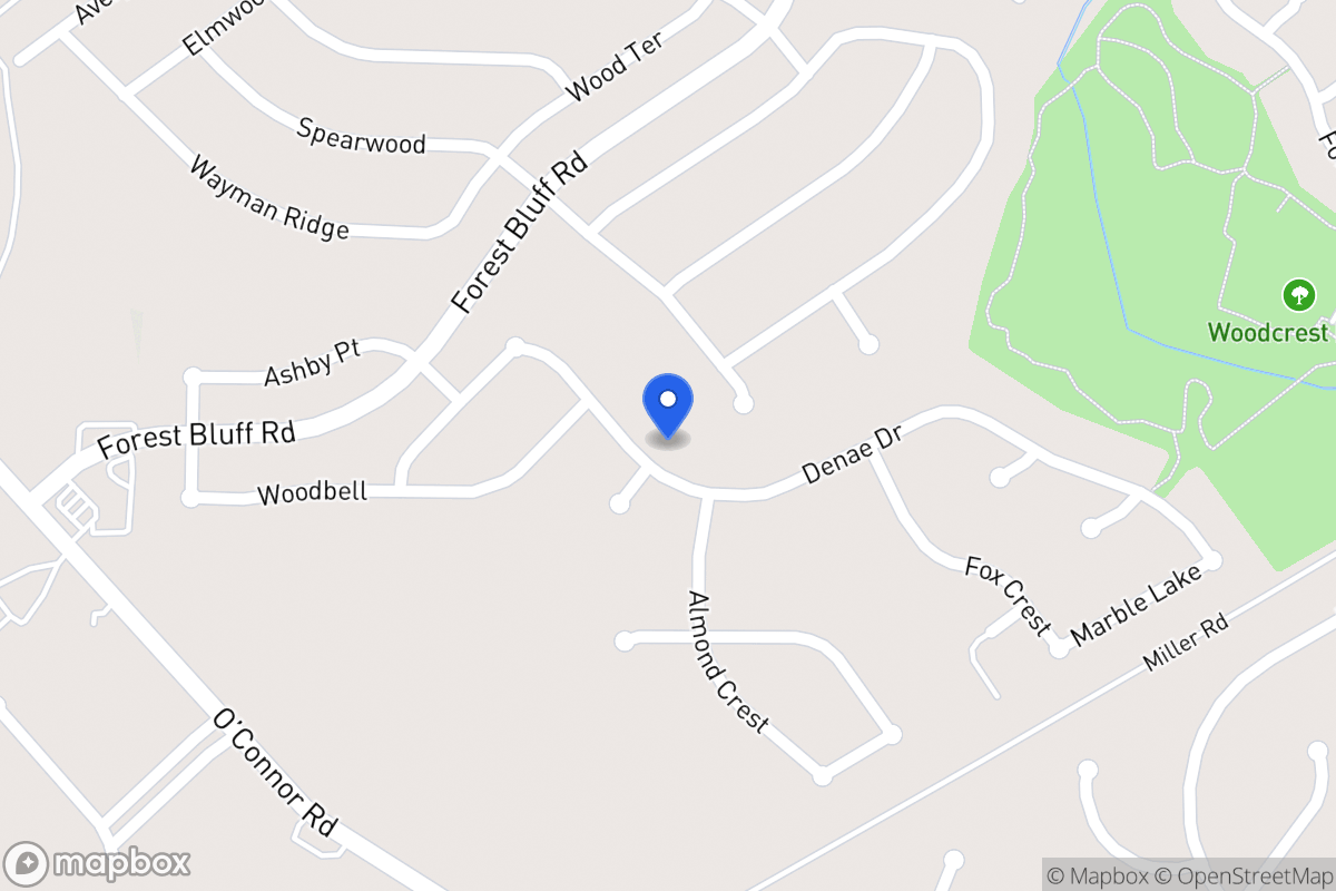 Map of 11206  Denae Dr