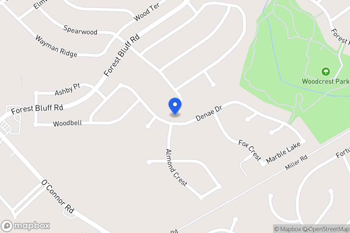Map of 11116  Denae Dr