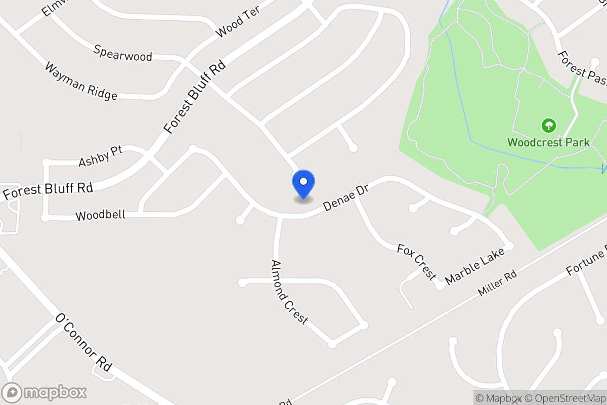 Map of 11112  Denae Dr